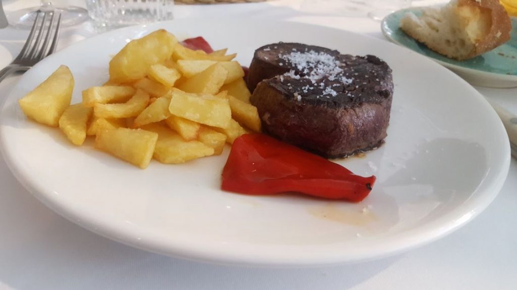 Restaurante El Jardín de la Máquina - Solomillo de Charolés