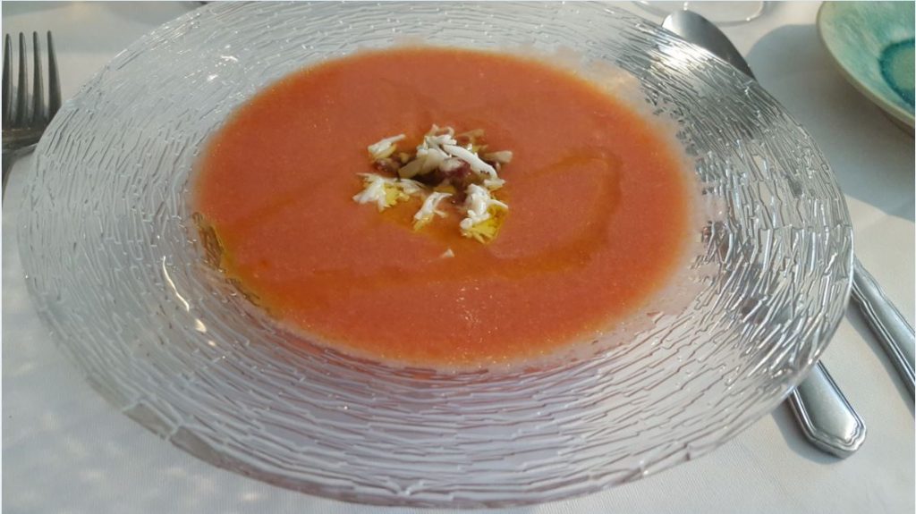 Restaurante El Jardín de la Máquina - Salmorejo