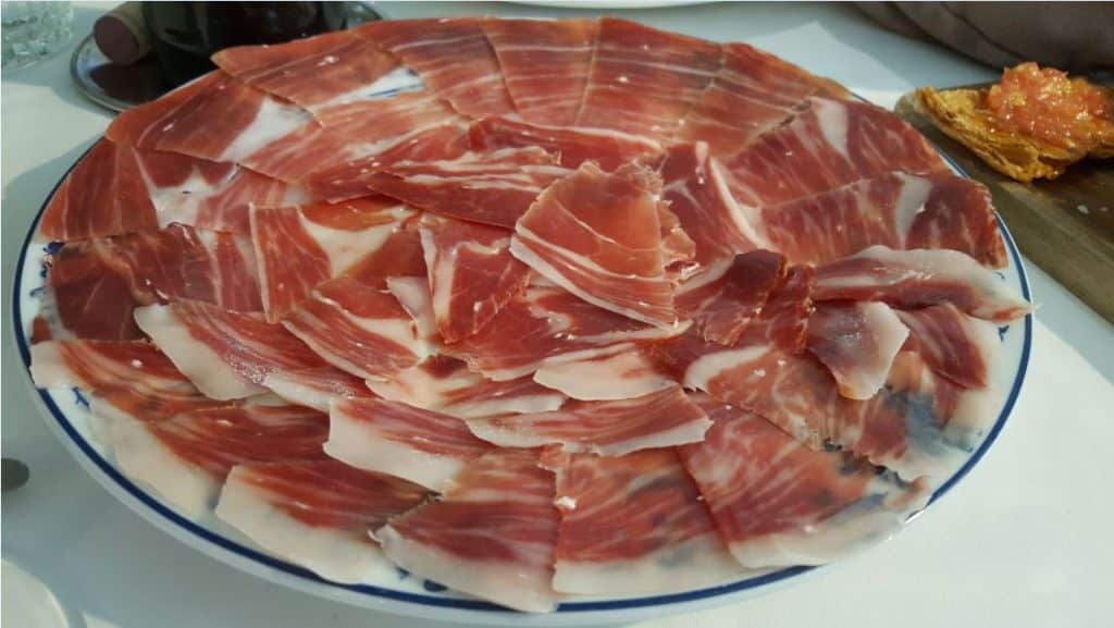 Restaurante El Jardín de la Máquina - Jamón Iberico de Bellota Gran Reserva