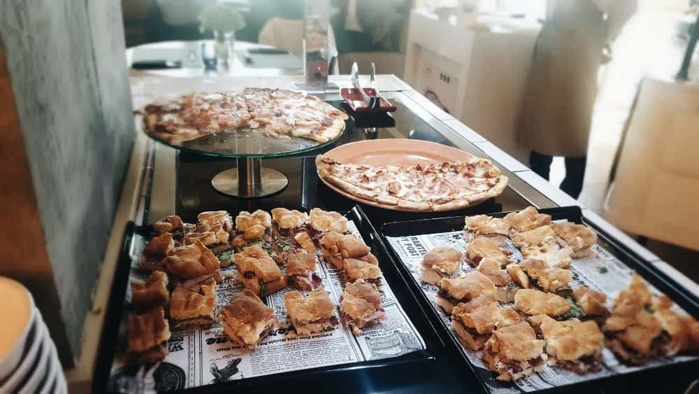 Brunch del Hotel Only You Atocha - Pizza y Focaccia