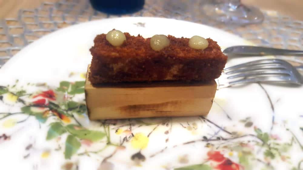 DOMO by Roncero & Cabrera - Lingote de foie, costra de pan de cinco especias