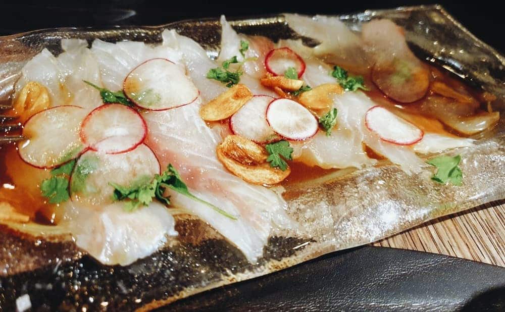 La Borda del Mentidero - Tiradito de Lubina