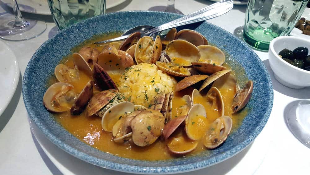 Restaurante Chiquito Riz - Almejas a la Marinera