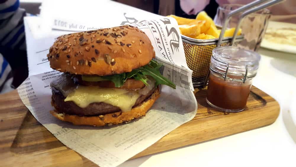 Restaurante Chiquito Riz - Hamburguesa de lechazo