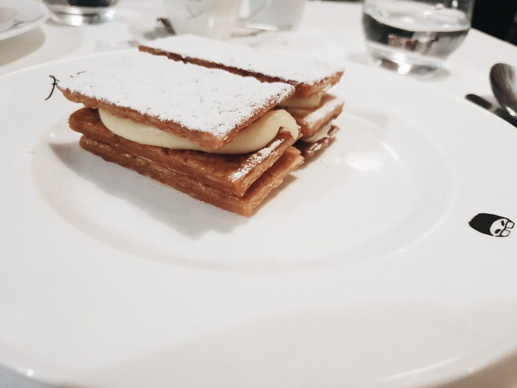 Restaurante Don Giovanni - Millefoglie di crema di Paco Torreblanca