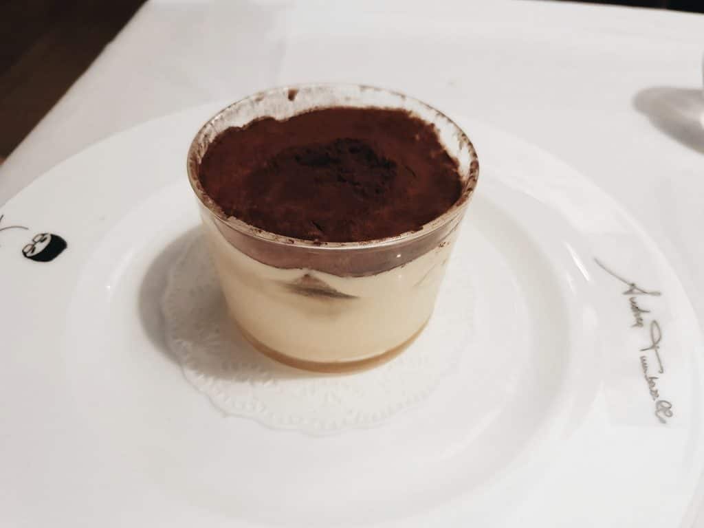 Restaurante Don Giovanni - Tiramisú