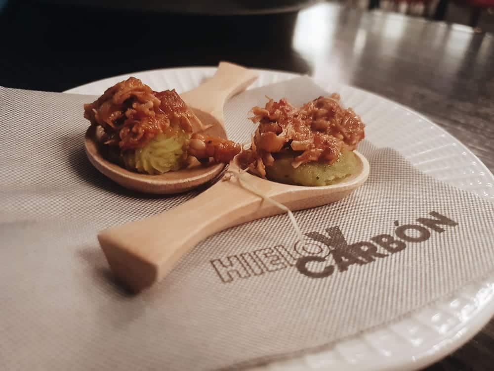 Restaurante Hielo y Carbón - Aperitivo Chipotle