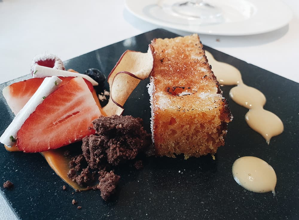 Restaurante M29 - Bizcocho de Zanahoria