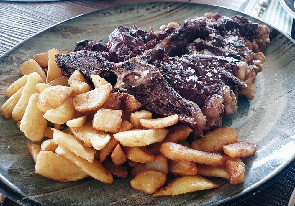 Restaurante Martilota - T-Bone a la Brasa de Vaca Vieja