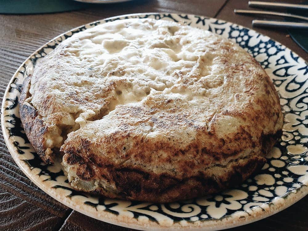 Restaurante Martilota - Tortilla trufada