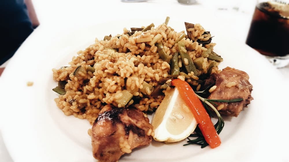 Restaurante St. James Rosario Pino - Arroz con Pollo y Verduras