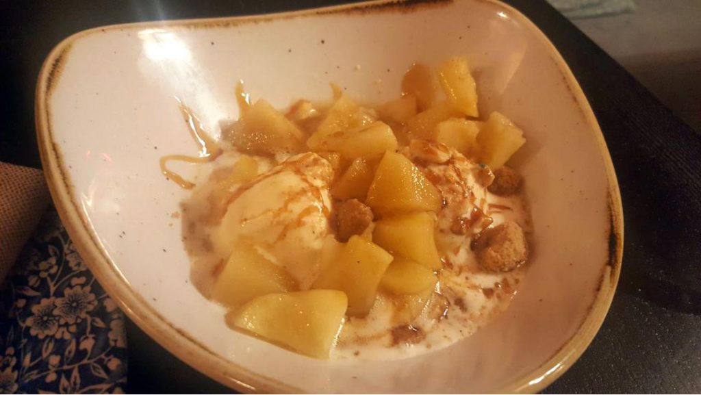 Restaurante Sushita Miguel Angel - Make your own Apple Crumble