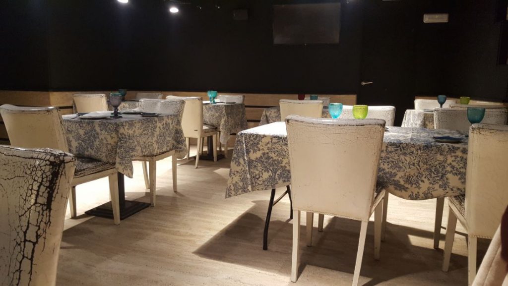 Restaurante Palacio de Anglona - Mesas